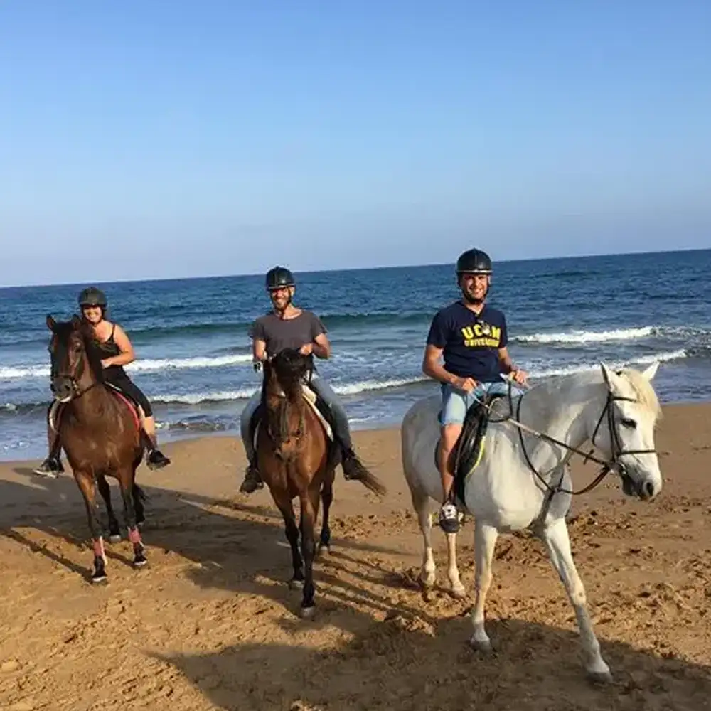 horse-riding
